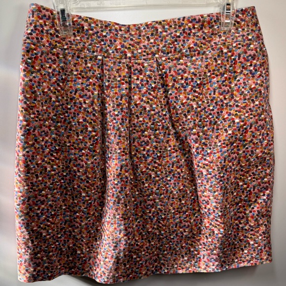Anthropologie Elevenses Aerial Confetti Velvet Skirt- Size 4 - Picture 2 of 5